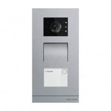 Busch-Jaeger Busch-Welcome IP Außenstation Video 1-fach H81381P1-S-03, Edelstahl, HD-Kamera, Induktionsschleife