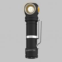 Armytek Wizard C2 Pro Max Magnet USB Taschen- und Stirnlampe mit Magnethalterung akkubetrieben warmes Licht
