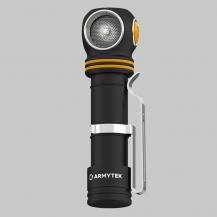 Armytek Elf C2 USB-C Taschen- und Stirnlampe mit Magnethalterung / Stirnhalterung akkubetrieben Warmes Licht
