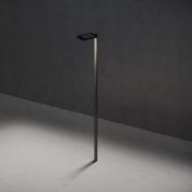 Sigor Klewe Link-Leuchtenkopf ohne Mast Akkusolarleuchte 5W 425lm IP65 3000K 8800mAh Ra80 anthrazit