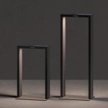 Sigor Klewe Axis Mini Akku-Solarleuchte 400mm 2,5W 170lm IP65 3000K 3000mAh Ra80 graphitgrau