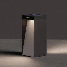 Sigor Klewe Milio Full Akku-Solarleuchte 350mm 2,2W 114lm IP65 3000K 2200mAh Ra80 graphitgrau