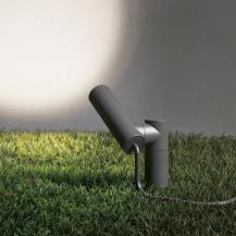 Sigor Klewe Axent Elektronleuchte 56mm 2,2W 218lm IP65 3000K Ra80 graphitgrau 2m Kabel