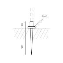 Sigor Klewe Stem Stahlspieß