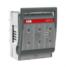 ABB XLP2-A60/120-B-below Sich. Lasttrennsch. 400A ohne Klemmen u. Schrauben NH-Si. Gr. 2 Phasenabst. 60mm 3-polig