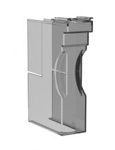 ABB CS-ZLBM/ZHBM00-L177 ZLBM/ZHBM00 Kabelabdeckung Gr. 00 Länge 177 mm
