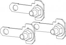 ABB TE-XR00-21-3-W XR00 Anschl.kit P Ø21mm inkl. Leit. 3 Wandler ; für Al/Cu
