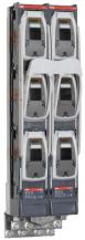 ABB ZHBM800A-3P-M12 Sicherungslasttrennschalter 3-polig schaltbar High Version 12xM12 Bolzen NH-Si. Gr. 2 Phasenabstand 185 mm für Al/Cu Anschluss geeignet