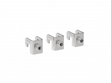 ABB ZLBM00-100 Hooked clamp kit 3pcs. Hakenklemmen Kit für ZLBM00-100 VPE 3