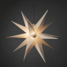 Großer 3 Dimensionaler LED Stern In&Out mit Stecker 80cm Konstsmide 5971-200