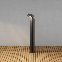 Konstsmide 7528-750 Vicenza Wegeleuchte schwarz lackiertes Aluminium, Acrylglas