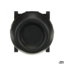 ABB KP6-40B Robuster Drucktaster schw.30mm, ohne Kontaktblöcke CombiLine-Modular