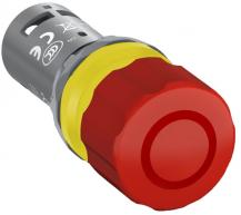 ABB CE3P-10R-01 Not-Halt-Taster 30mm rot, Zugentriegelung, 1 Öffner