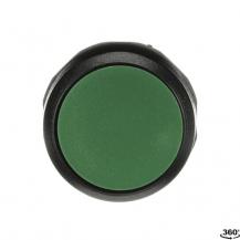 ABB MP1-10G Drucktaster, grün, flach-tastend, Frontring, Kunststoff schwarz nicht beleuchtbar
