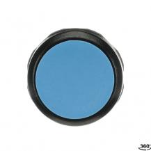 ABB MP1-10L Drucktaster, blau, flach-tastend, Frontring, Kunststoff schwarz nicht beleuchtbar