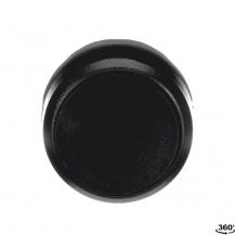 ABB MP1-10B Drucktaster, schwarz, flach-tastend, Frontring, Kunststoff schwarz nicht beleuchtbar