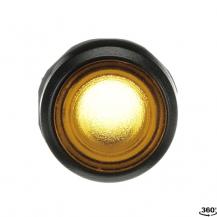 ABB MP1-11Y Leuchtdrucktaster, gelb, flach-tastend, Frontring, Kunststoff schwarz beleuchtbar, transparent