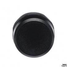 ABB MP2-10B Drucktaster rastend flach, schwarz, Frontring Kunststoff schwarz nicht beleuchtbar