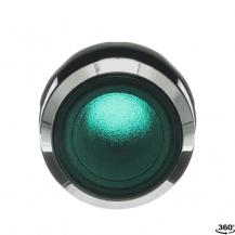 ABB MP2-31G Leuchtdrucktaster, grün, flach-verrastend, Frontring, Metall verchromt beleuchtbar