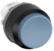 ABB MP3-10L Drucktaster, blau, hoch-tastend, Frontring, Kunststoff schwarz nicht beleuchtbar