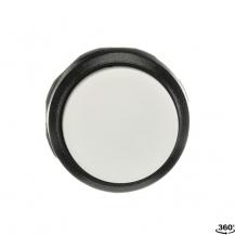 ABB MP3-11W Leuchtdrucktaster, weiss, hoch-tastend, Frontring, Kunststoff schwarz beleuchtbar