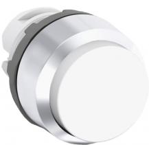 ABB MP3-21W Leuchtdrucktaster, weiss, hoch-tastend, Frontring, Kunststoff verchromt beleuchtbar
