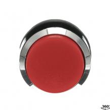 ABB MP3-30R Drucktaster, rot, hoch-tastend, Frontring, Metall verchromt nicht beleuchtbar