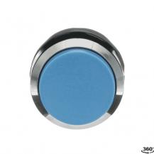 ABB MP3-30L Drucktaster, blau, hoch-tastend, Frontring, Metall verchromt nicht beleuchtbar