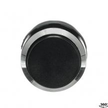 ABB MP3-30B Drucktaster, schwarz, hoch-tastend, Frontring, Metall verchromt nicht beleuchtbar