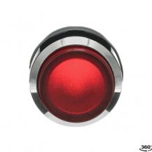 ABB MP3-31R Leuchtdrucktaster, rot, hoch-tastend, Frontring, Metall verchromt beleuchtbar