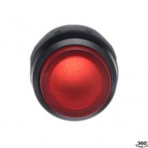ABB MP4-11R Leuchtdrucktaster, rot, hoch-verrastend, Frontring, Kunststoff schwarz beleuchtbar
