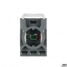 ABB MCBH-21 Kontaktblock 2 Schließer + 1 Öffner mit Halter, CombiLine-Modular 2.Generation
