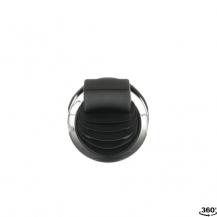 ABB MTS1-30B Kipphebelschalter Bedienelement, 2 Positionen, rastend, Hebel schwarz Frontring Metall verchromt
