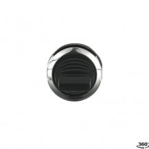 ABB MTS3-30B Kipphebelschalter Bedienelement, 3 Positionen, rastend, Hebel schwarz Frontring Metall verchromt