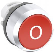 ABB MP9-1034 Drucktaster rot, beschriftet Symbol -0-