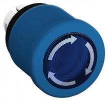 ABB MPMT3-11L Sonder-Pilztaster, blau, D=40 mm, beleuchtbar, Drehentriegelung