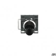 ABB MJS8-60B Joystick 2 Positionen horizontal, in C und E verrastend mit Verriegelung, Chrom Metall