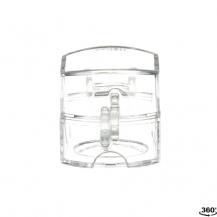 ABB MA1-8153 Abschliessvorrichtung, Verriegelbare Abdeckung für Drucktaster, Wahlschalter, transparent