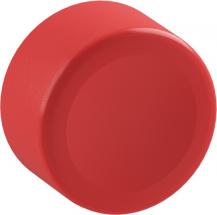 ABB 080CPR Schutzabdeckung Gummi rot, für flache Tasten, Modular Metall Reihe