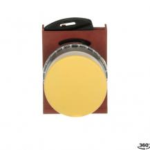ABB P9MEM3GN Pilztaster 28mm gelb Metall, tastend, nicht beleuchtbar Taster-Vorsatz, Kontakthalter und Kontermutter