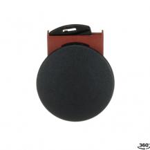 ABB P9MEM4NN Pilztaster 40mm schwarz Metall, tastend, nicht beleuchtbar Taster-Vorsatz, Kontakthalter und Kontermutter