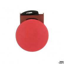 ABB P9MEM4RN Pilztaster 40mm rot Metall, tastend, nicht beleuchtbar Taster-Vorsatz, Kontakthalter und Kontermutter