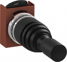 ABB P9MMN4TG Joystick 4 Positionen, in allen Positionen tastend, ohne Verriegelung Silikon, grau