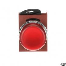 ABB P9MLRD Meldeleuchte rot, Metall, Kontakthalter und Kontermutter