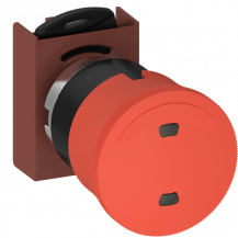 ABB P9XER4RAW NOT-AUS Taster 40mm rot, P9X Befehls-und Meldegeräte Metall