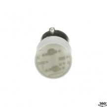 ABB BA9S24LEDG LED-Lampe gelb 24V AC/DC BA9s, für Lampenblöcke P9PDNxx + P9PDTxx Modular Metall Reihe