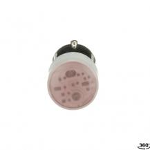 ABB BA9S48LEDR LED-Lampe rot 48V AC/DC BA9s, für Lampenblöcke P9PDNxx + P9PDTxx Modular Metall Reihe