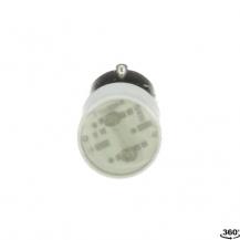 ABB BA9S110LEDG LED-Lampe gelb 110-120V BA9s, für Lampenblöcke P9PDNxx + P9PDTxx Modular Metall Reihe