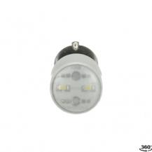ABB BA9S130LED LED-Lampe weiß 130V AC/DC, BA9s, Lampenblöcke P9PDNxx + P9PDTxx Modular Metall Reihe