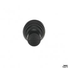 ABB P9ARSCMN Manschette Joystick Zubehör, Manschette in Gummi/schwarz, für tastende Joysticks Modular Metall Reihe